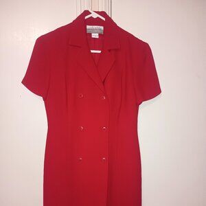 Collectibles by Petite Sophisticate - VINTAGE, daring red sheath, petite size 4